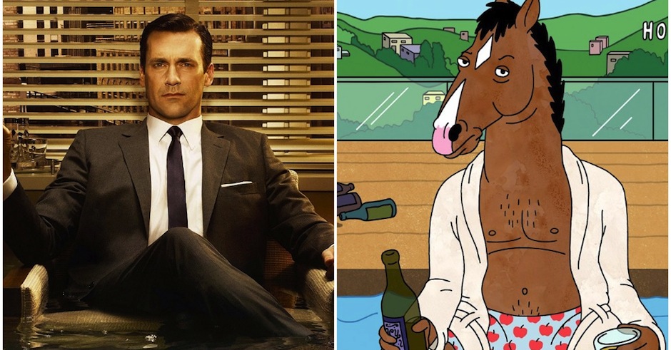 How BoJack Horseman and Mad Men are two sides of the same coin