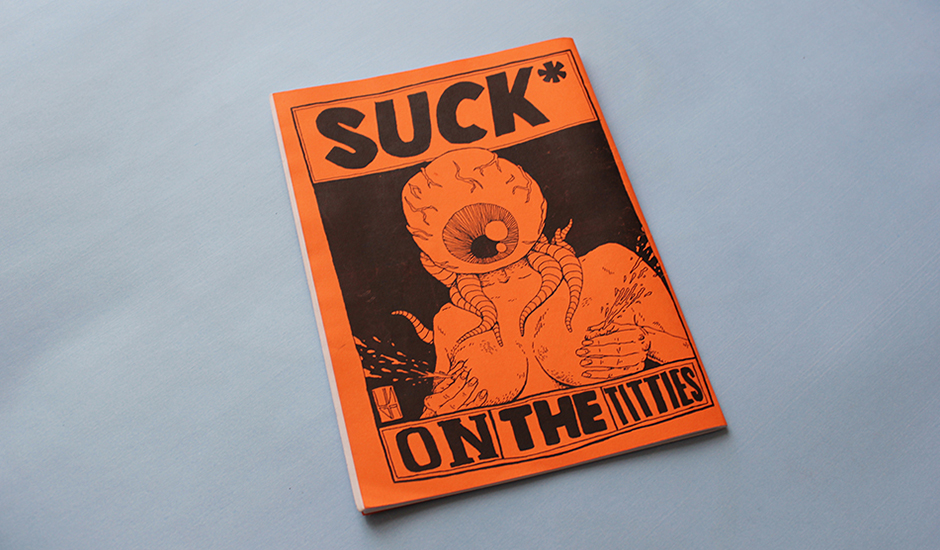 Printout: Suck On The Titties by Broken Fingaz