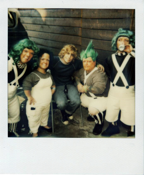 brooks with oompa loompas photo by samuel perez
