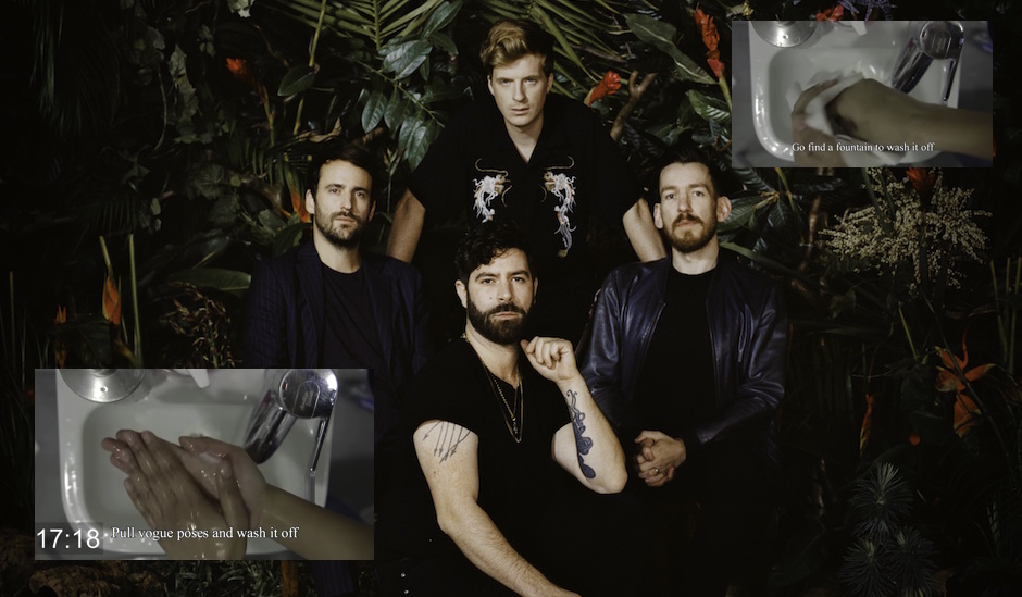 Foals' new clip for Wash Off is a PSA on washing your hands in a COVID-19 world