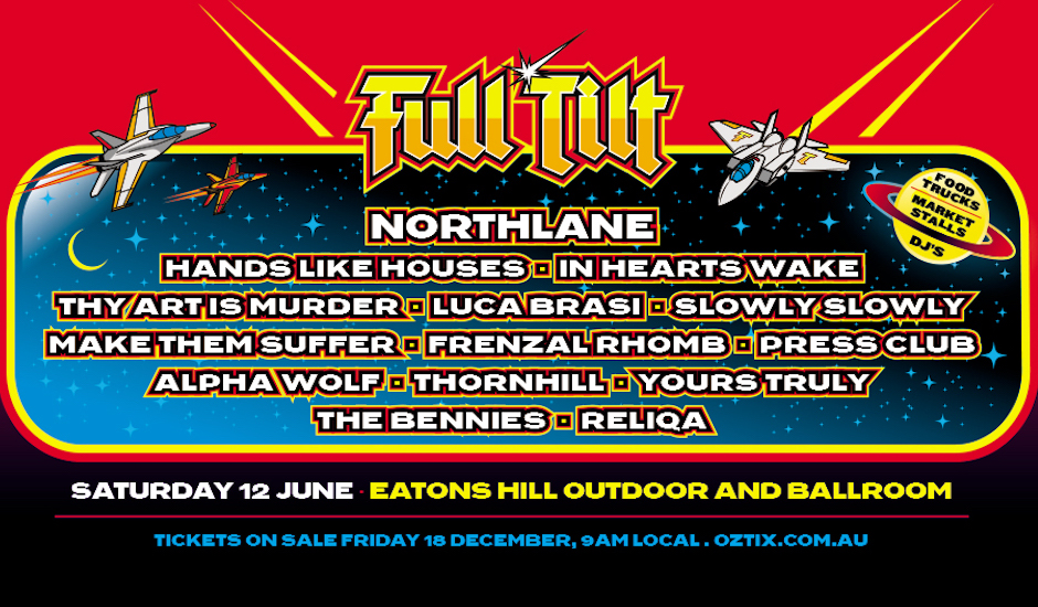 Introducing Full Tilt, a new rock festival launching in Brisbane next year