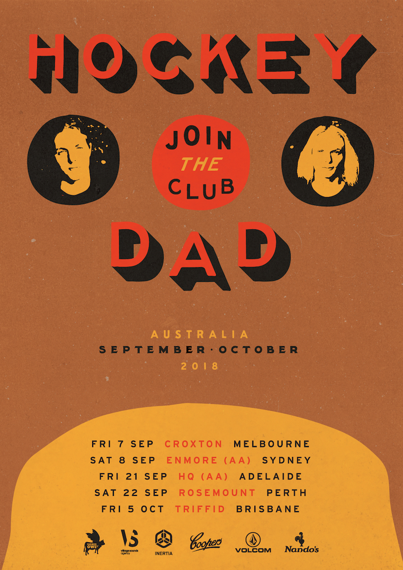 Hockey Dad share vid for Join The Club, announce huge Aus tour Pilerats