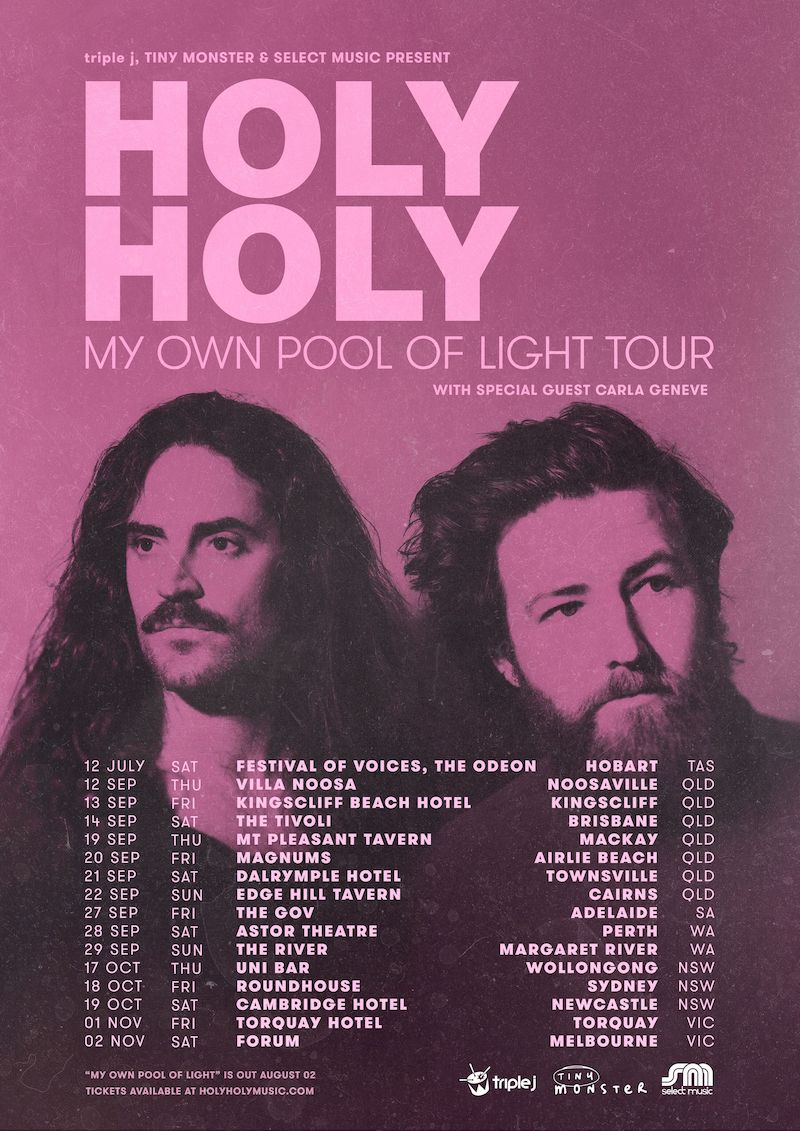 holy holy album tour 2019