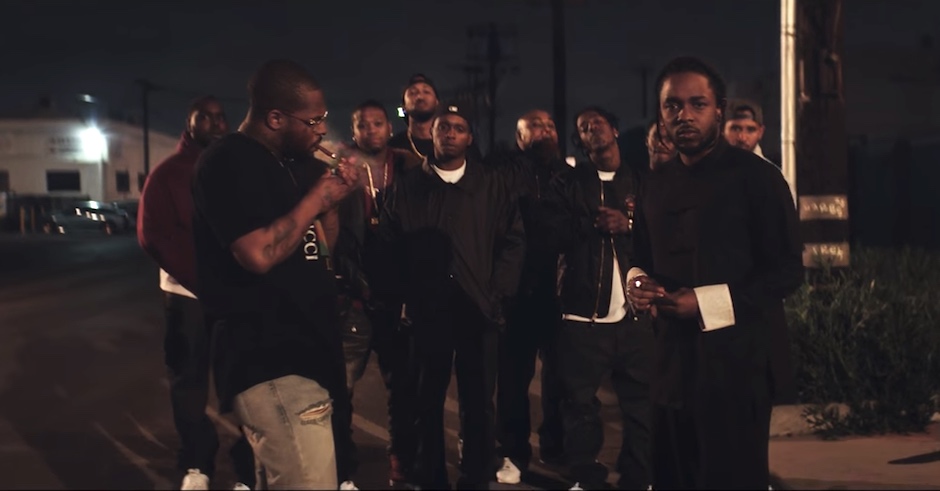 Kendrick Lamar links up with Don Cheadle in the video for DNA.