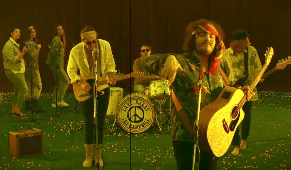 Premiere: Lane-Harry and Ike Campbell go retro in the clip for latest single, Keith Richards
