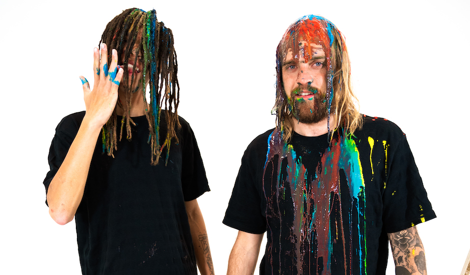 Premiere: People Taking Pictures get a coat of paint for the Paint Me In Colours video