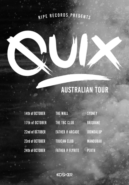 quix australian tour