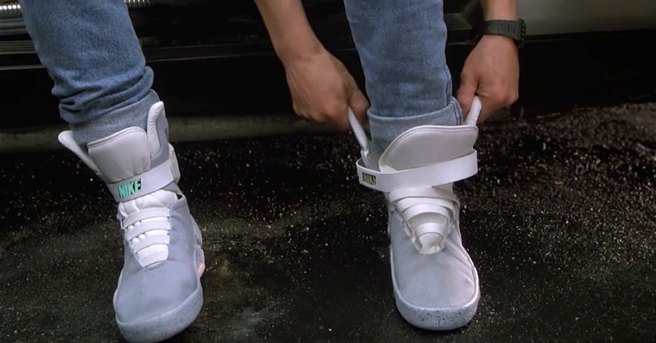 Return back to the future with Nike's new self-lacing shoes
