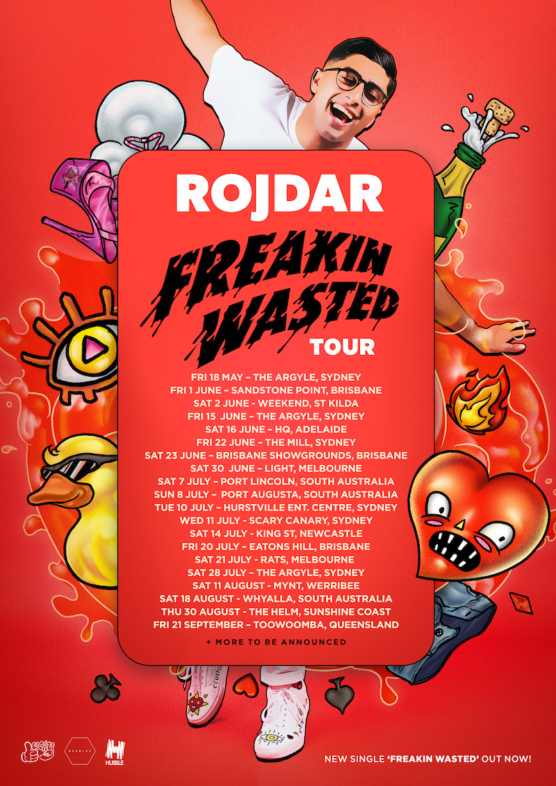 rojdar 2018 tour poster