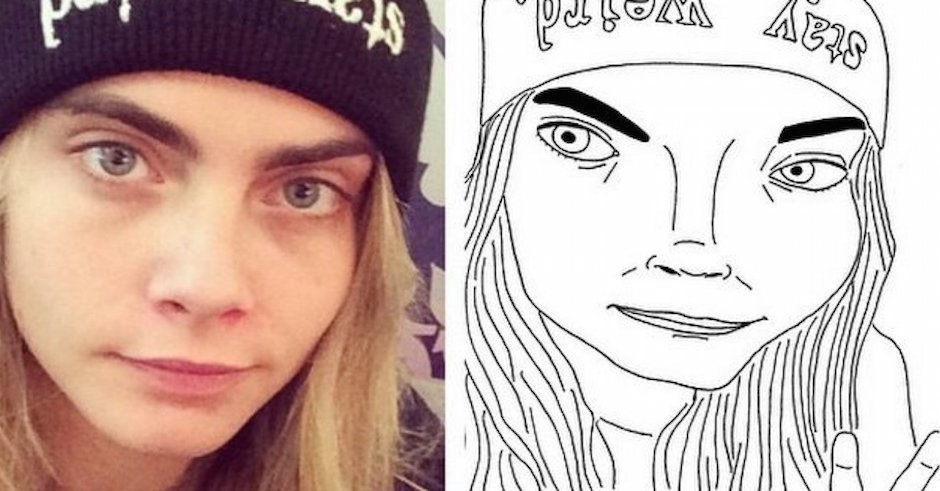 Badly Drawn Models: The Instagram You Didn't Know You Needed