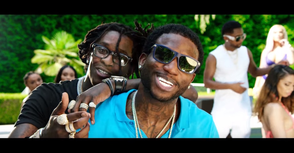 Gucci Mane and Young Thug celebrate Guwop Home