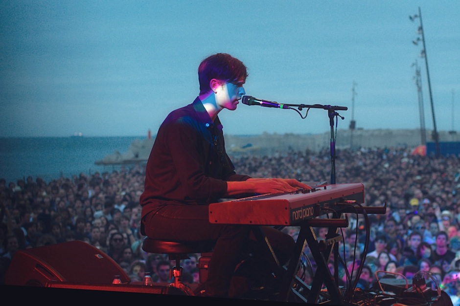 Listen to James Blake debut a new track.