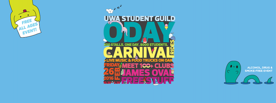 Come hang with us at the UWA Tav tomorrow for ODAY