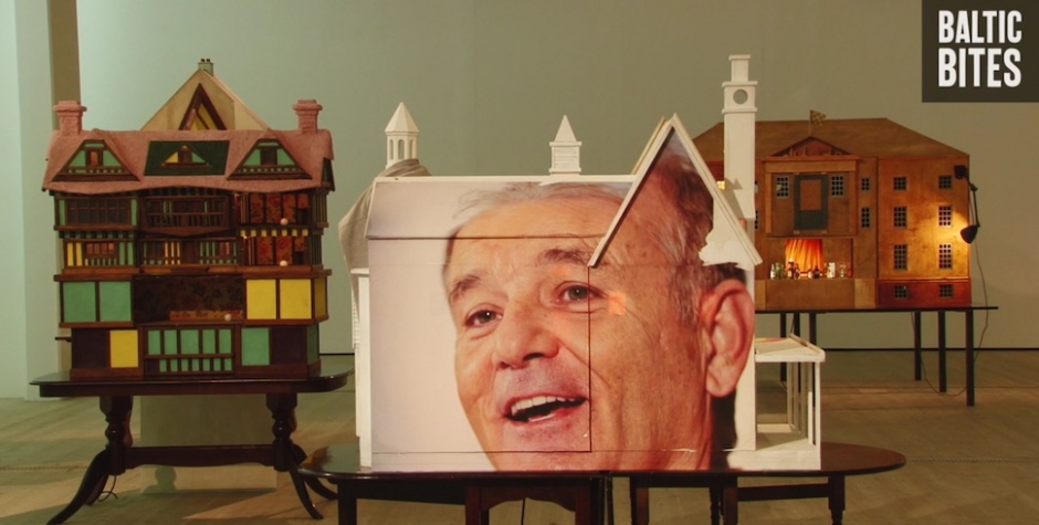 There's An Exhibition With Bill Murray's Face On Buildings
