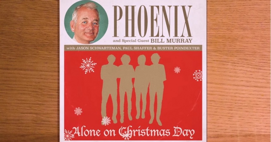 Bill Murray and Phoenix teamed up for a Christmas song