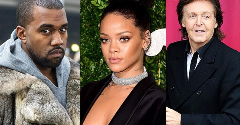 Listen: Rihanna, Kanye West, & Paul McCartney - FourFiveSeconds