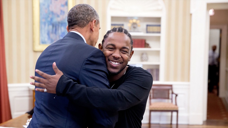Kendrick Lamar's Oval Office Meeting with Barack Obama