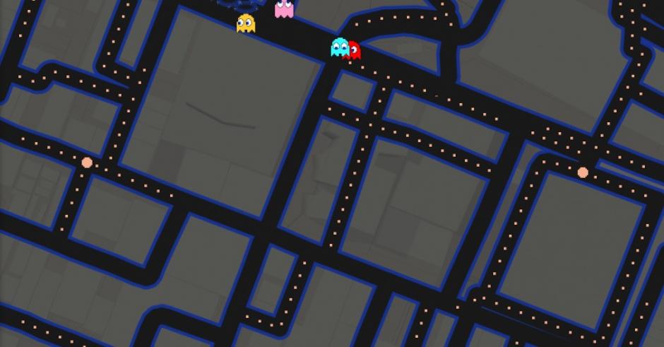 The Best Google Maps Pac-Man Locations