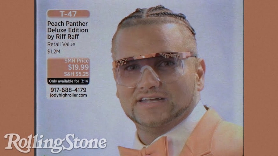 Riff Raff plugs his new album with a hilarious infomercial