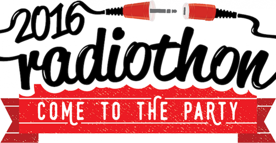 RTRFM's Radiothon is back for 2016 and it's massive