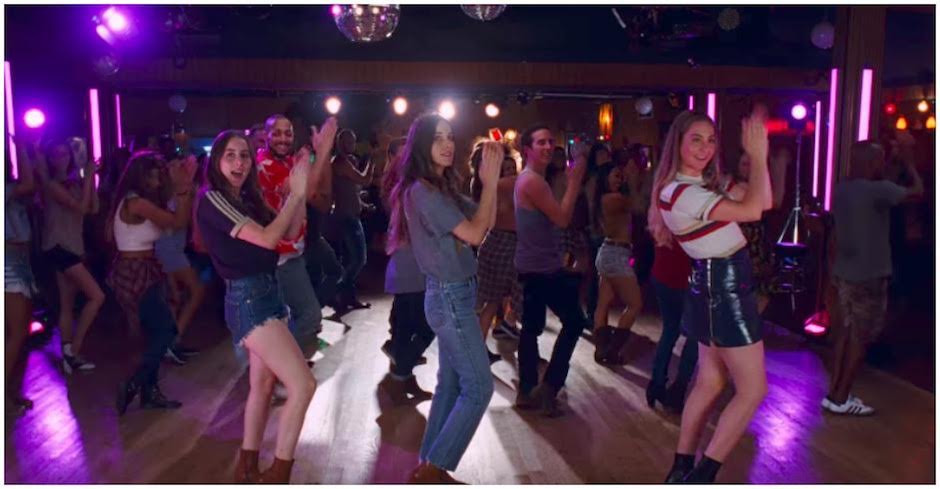 HAIM lead a line-dance in their new clip for 'Little of Your Love'