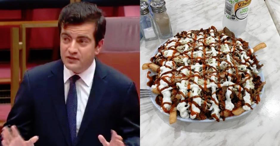 Labor Senator gives 11/10 Halal Snack Pack review in Parliament