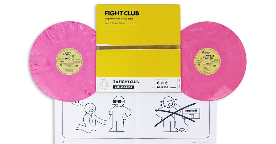 This new Fight Club vinyl asks that you 'destroy something beautiful' to open it
