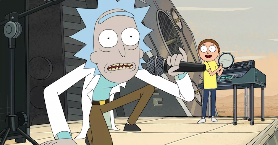 Here's a mash-up of Rick & Morty and Swimming Pools by Kendrick because awesome