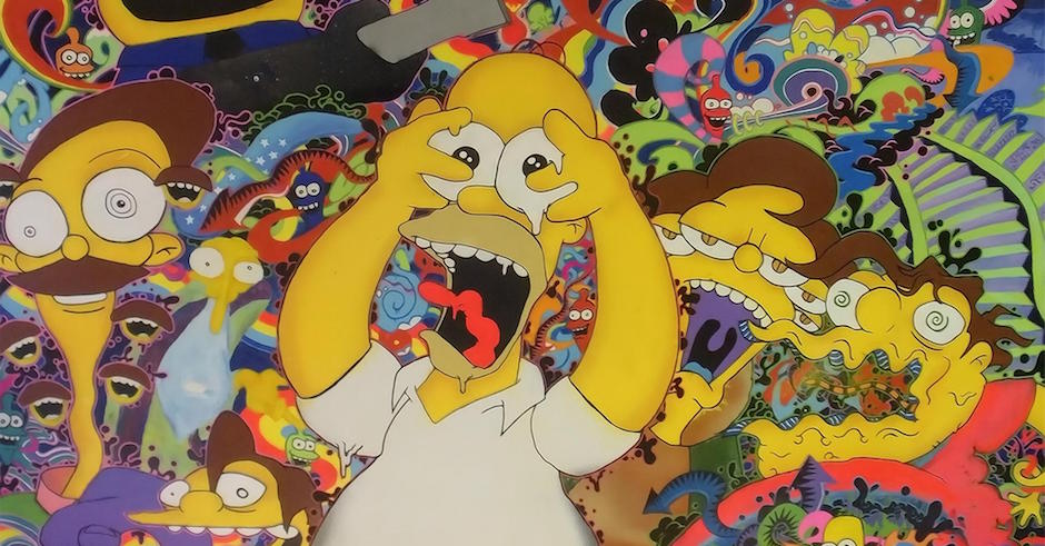Dude watches Simpsons for 48 hours straight on acid, has epiphanies