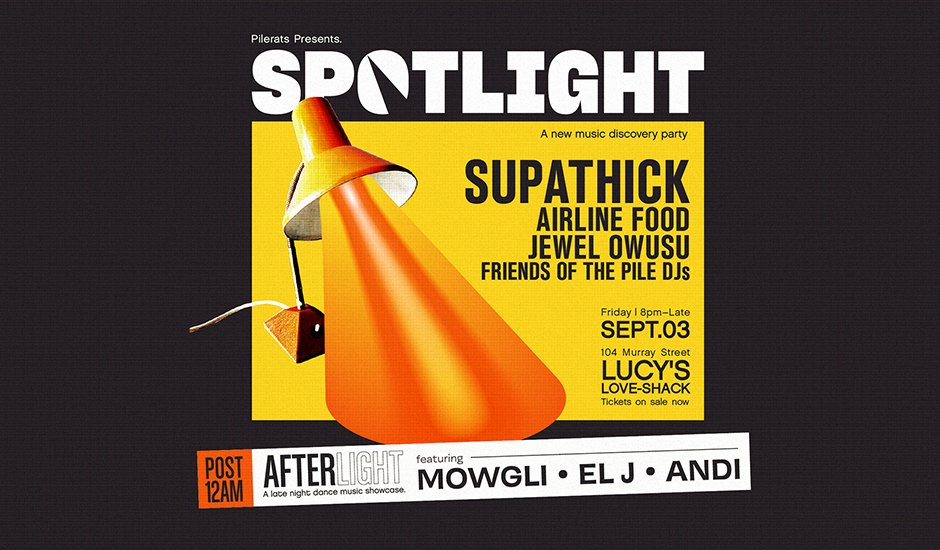 Introducing SPOTLIGHT, our new monthly music discovery party