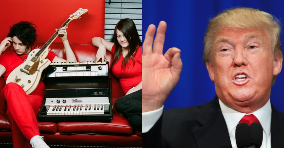The White Stripes release brilliant 'Icky Trump' shirts just in time for the US presidential debate