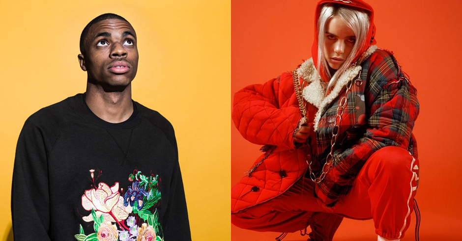 Gaze into the future with Billie Eilish and Vince Staples' &burn