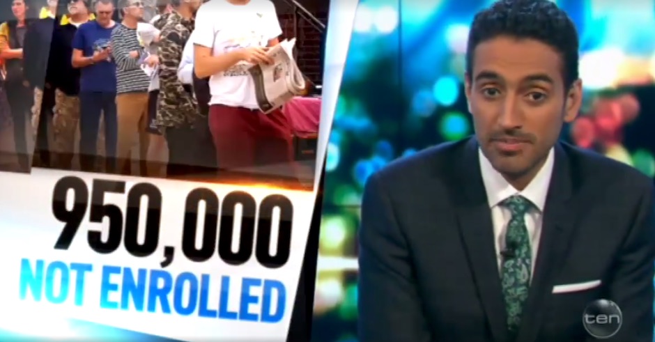 Waleed Aly explains why we were all bugging you to enrol to vote last night